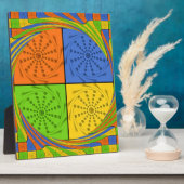 Schönes, kühnes ägyptisches Muster: Ein zauberhaft Fotoplatte (Seite)