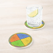 Schönes, kühnes ägyptisches Muster: Ein zauberhaft Untersetzer (Seite)