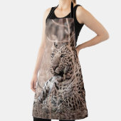 Schönes Kunstbild Großer Wildleopard oder -panthe Schürze (InSitu)