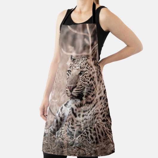 Schönes Kunstbild Großer Wildleopard oder -panthe Schürze (InSitu)