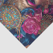 Schönes künstlerisches Dekoupage Tissue Paper Seidenpapier (Ausschnitt)