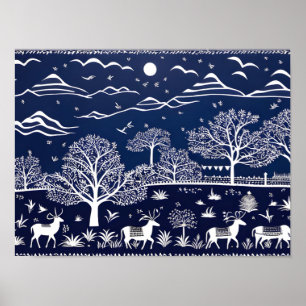 Schönes künstlerisches Poster