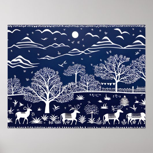 Schönes künstlerisches Poster (Vorne)