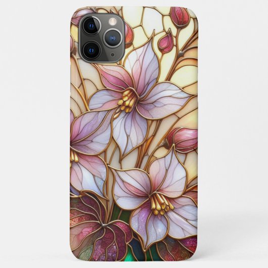 Schönes Kunstmuster aus Glas Case-Mate iPhone Hülle (Rückseite)