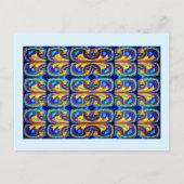 Schönes Kunstmuster Postkarte (Vorderseite)