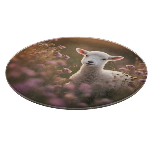 Schönes Lamm Schneidebrett (Ecke)