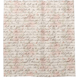 Schönes Land-Shabby Chic Duschvorhang