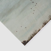 Schönes landschaftliches Gewebepapier Seidenpapier (Ausschnitt)