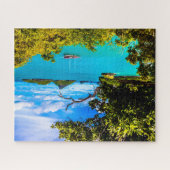 Schönes Landschaftspuzzle Puzzle (Horizontal)