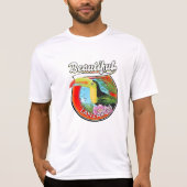 Schönes Lanzarote-Reise-Patch. T-Shirt (Vorderseite)