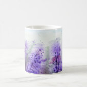 Schönes Lavendelfeld Kaffeetasse (Mittel)