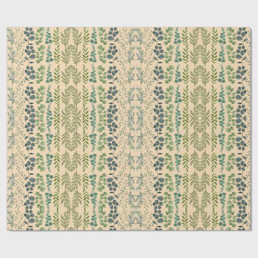 Schönes Leaf Geschenkpapier (Flach)