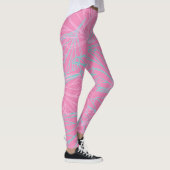 Schönes Leaf-Muster Leggings (Rechts)