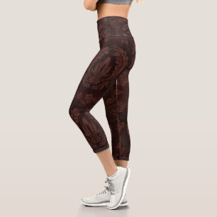 Schönes Leather Zazzle_Growshop. Capri Leggings