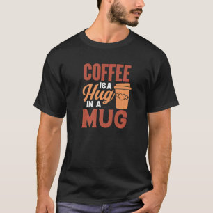 Schönes Leben in Frieden Freunde und Familie Kaffe T-Shirt