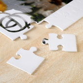 Schönes Leben ist ein Garden Quote Sky Blue Daisie Puzzle (Seite)