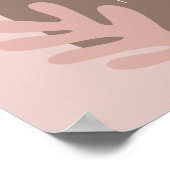 Schönes Lebensangebot im Boho-Stil Poster (Ecke)