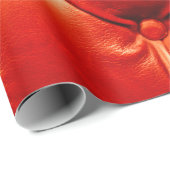 Schönes Ledersofa mit Knöpfen Geschenkpapier (Rolleneckpunkt)