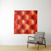 Schönes Ledersofa mit Knöpfen Wandteppich (Beispiel (Horizontal))