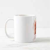 Schönes Leon Mädchen mit Eigenschaften Kaffeetasse (Links)