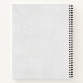 Schönes Leopard Head Portrait in Wasserfarbe Notizblock (Rückseite)