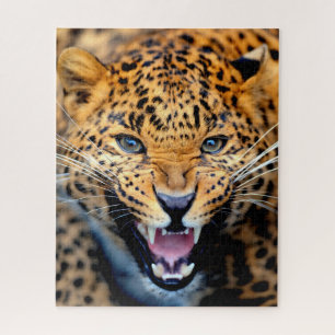 Schönes Leopard Nah-up, Jigsaw Puzzle