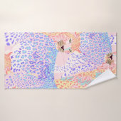 Schönes Leopard Seamless Musterbeispiel Ar Badehandtuch (Badehandtuch)