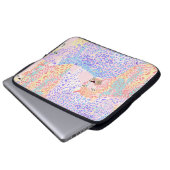 Schönes Leopard Seamless Musterbeispiel Ar Laptopschutzhülle (Vorne Knopf)