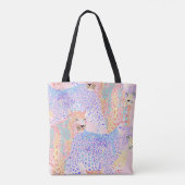 Schönes Leopard Seamless Musterbeispiel Ar Tasche (Rückseite)