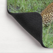 schönes Leopardjunges Mousepad (Ecke)