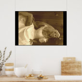 Schönes Lesbian in Wedding Dress 02 Poster (Küche)