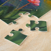 Schönes Lesbisches Paar im Bereich der Blume Puzzle (Seite)