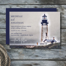 Schönes Leuchtturm Nautical Beach Wedding
