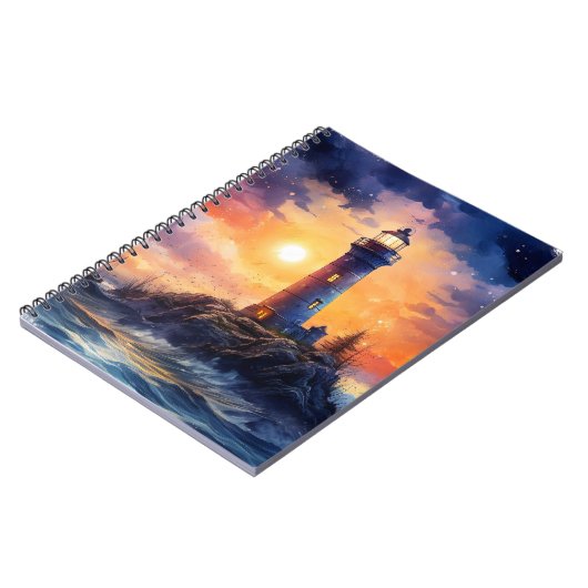 Schönes Leuchtturm-Notebook/Journal Notizblock (Linke Seite)