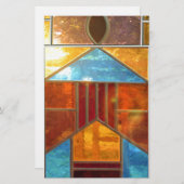 Schönes Licht Briefpapier (Vorne/Hinten)