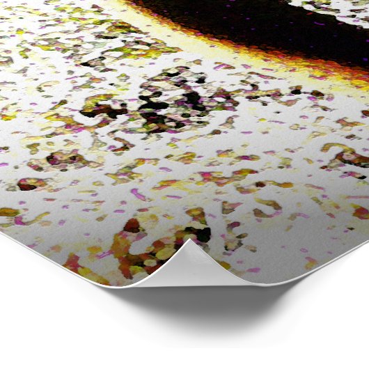 Schönes Lichtplakat Poster (Ecke)