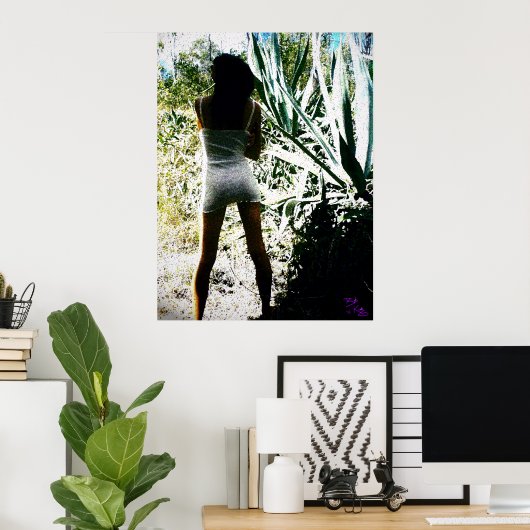 Schönes Lichtplakat Poster (Heimbüro)