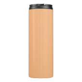 Schönes Liebe Briefmarke Set auf pfirsichfarbenem  Thermosbecher (Rückseite)