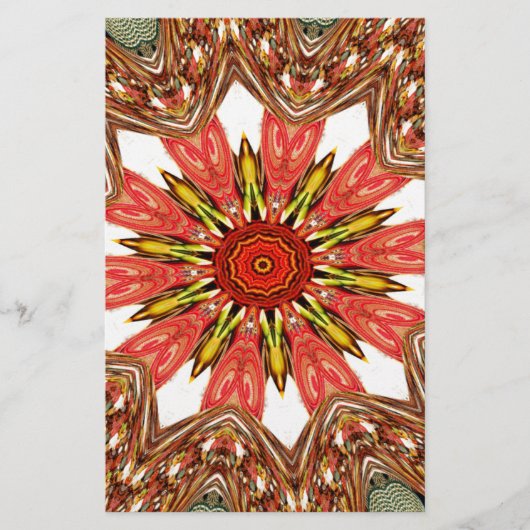 Schönes, liebevoll asiatisches, traditionelles Mus Briefpapier (Vorderseite)