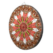 Schönes, liebevoll asiatisches, traditionelles Mus Dartscheibe (Vorderseite rechts)