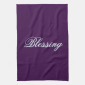 Schönes Lila Badetuch Geschirrtuch (Vertikal)