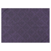 Schönes lila dunkles Goth viktorianisches Vintages Tischdecke (Vorderseite (Horizontal))