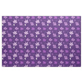 Schönes Lila Muster für Daisy Blume Stoff (Fat Quarter (45,7 x 55,9 cm))