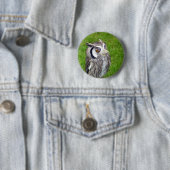 Schönes Little Owl Button (Beispiel)