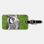 Schönes Little Owl Gepäckanhänger (Vorderseite horizontal)