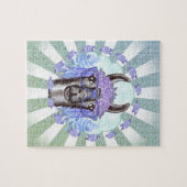 Schönes Llama-Puzzle Puzzle (Horizontal)