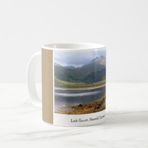 Schönes Loch Sunart, Schottland Kaffeetasse