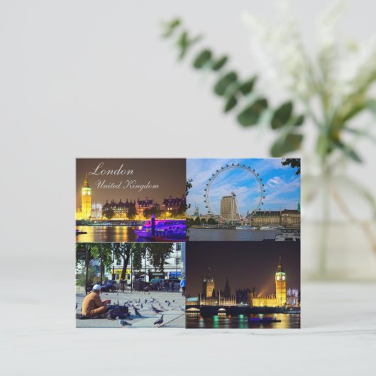 Schönes London, UK Postcard Postkarte (Stehend Vorderseite)