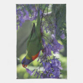 schönes Lorikeet Geschirrtuch (Vertikal)