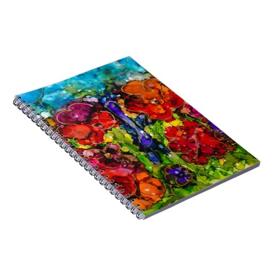 Schönes Lovitude Journal "Hot Mess Garden" Notizblock (Rechte Seite)